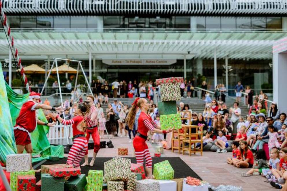 The Pavilion Christmas at Aotea Square