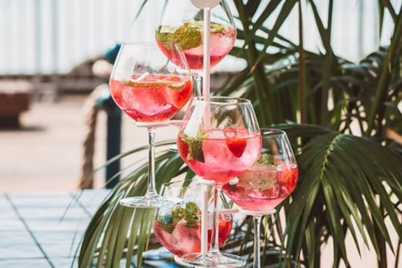 G&amp;T Tree at Wynyard Pavilion