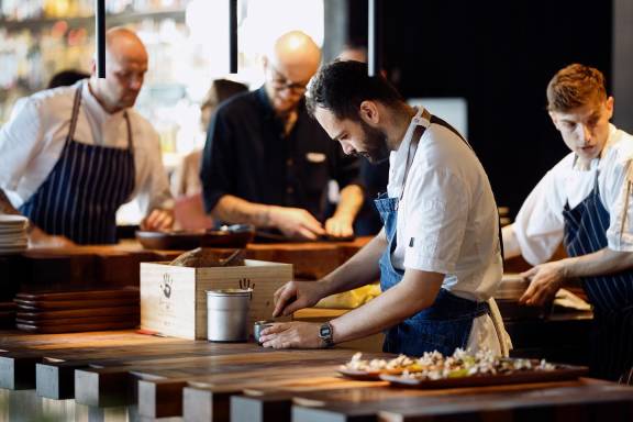 Chefs at Ahi 