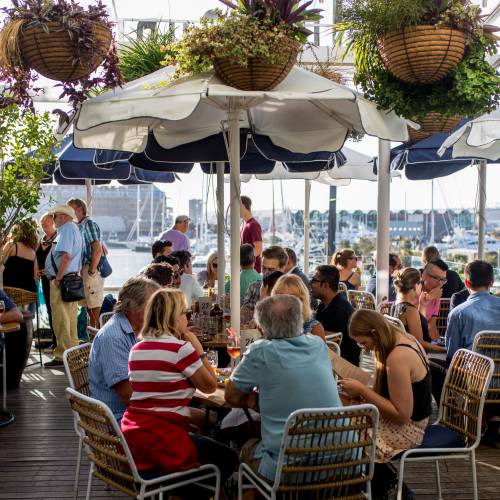 Outdoor seating